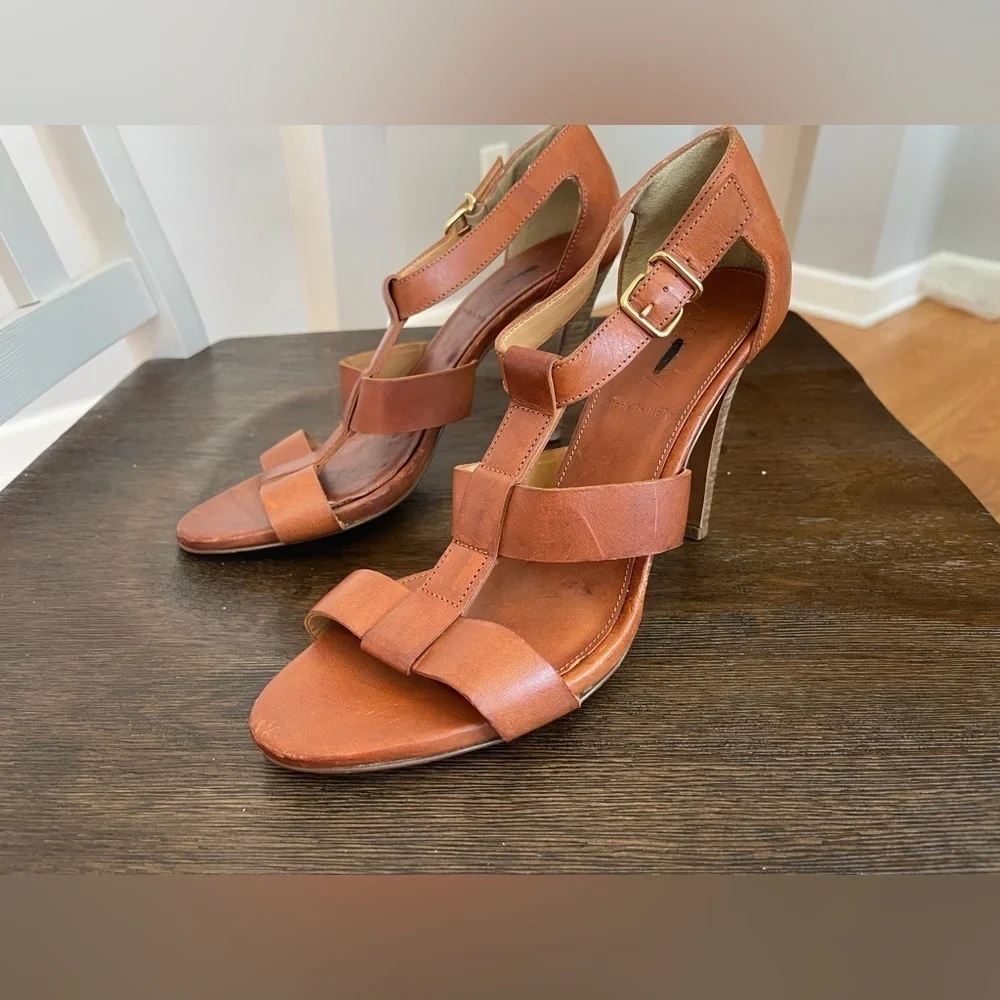 J. Crew heeled sandals